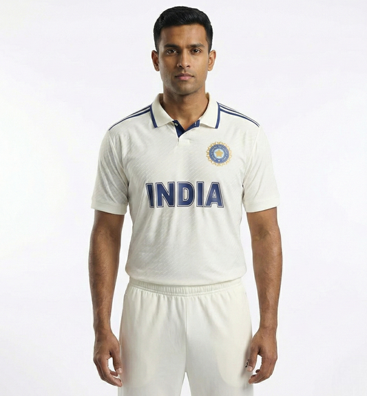Customized INDIA TEST CRICKET JERSEY – PREMIUM EDITION