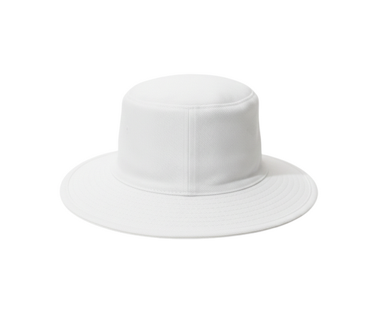 Classic white Umpire Hat with Embroidered Emblem