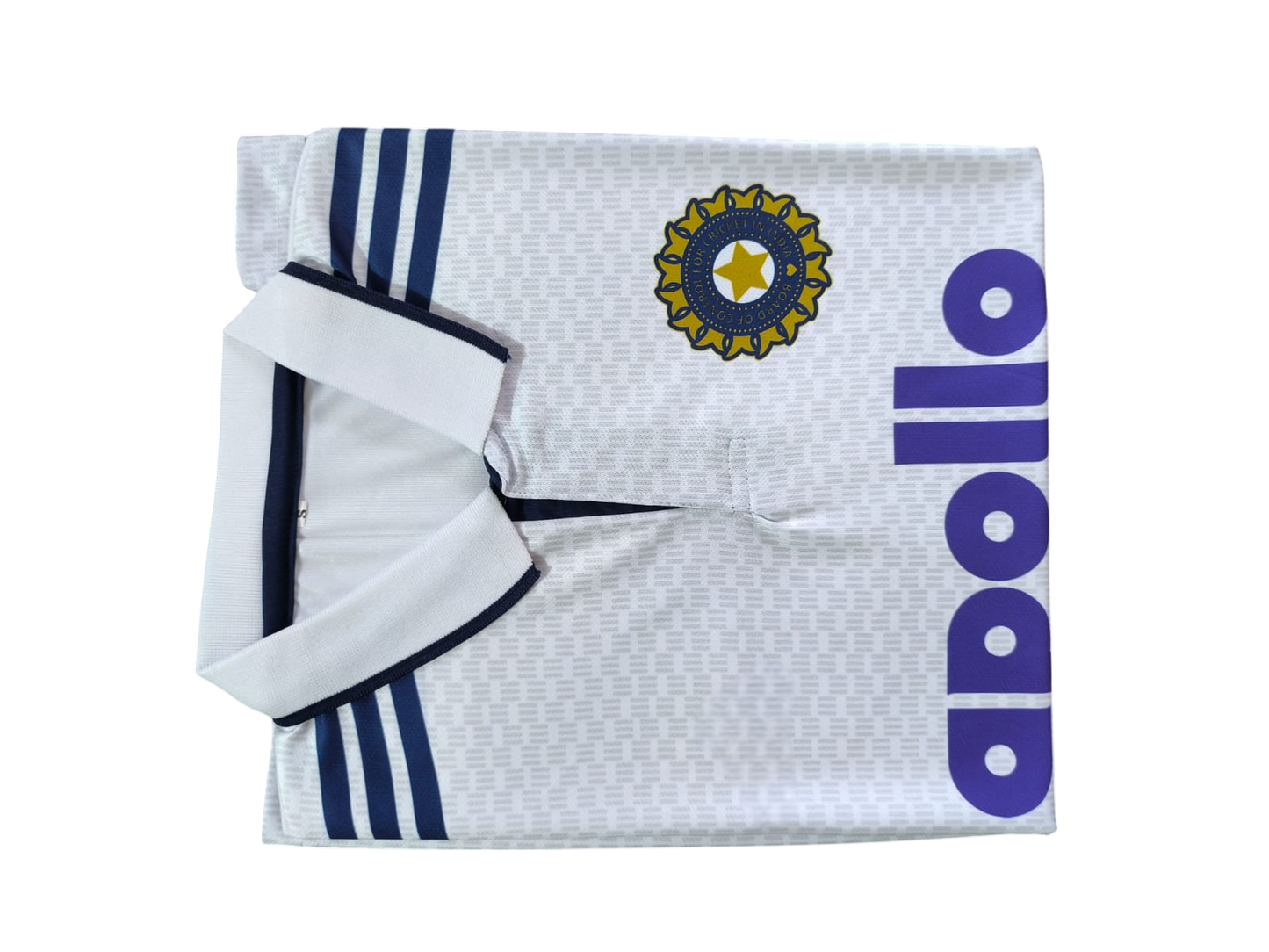 India Test Cricket Half Sleeve Jersey – Premium Supporters Edition