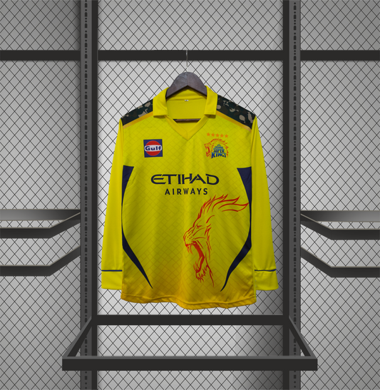 Customized CSK Jerseys Full Sleeve Fan Jersey