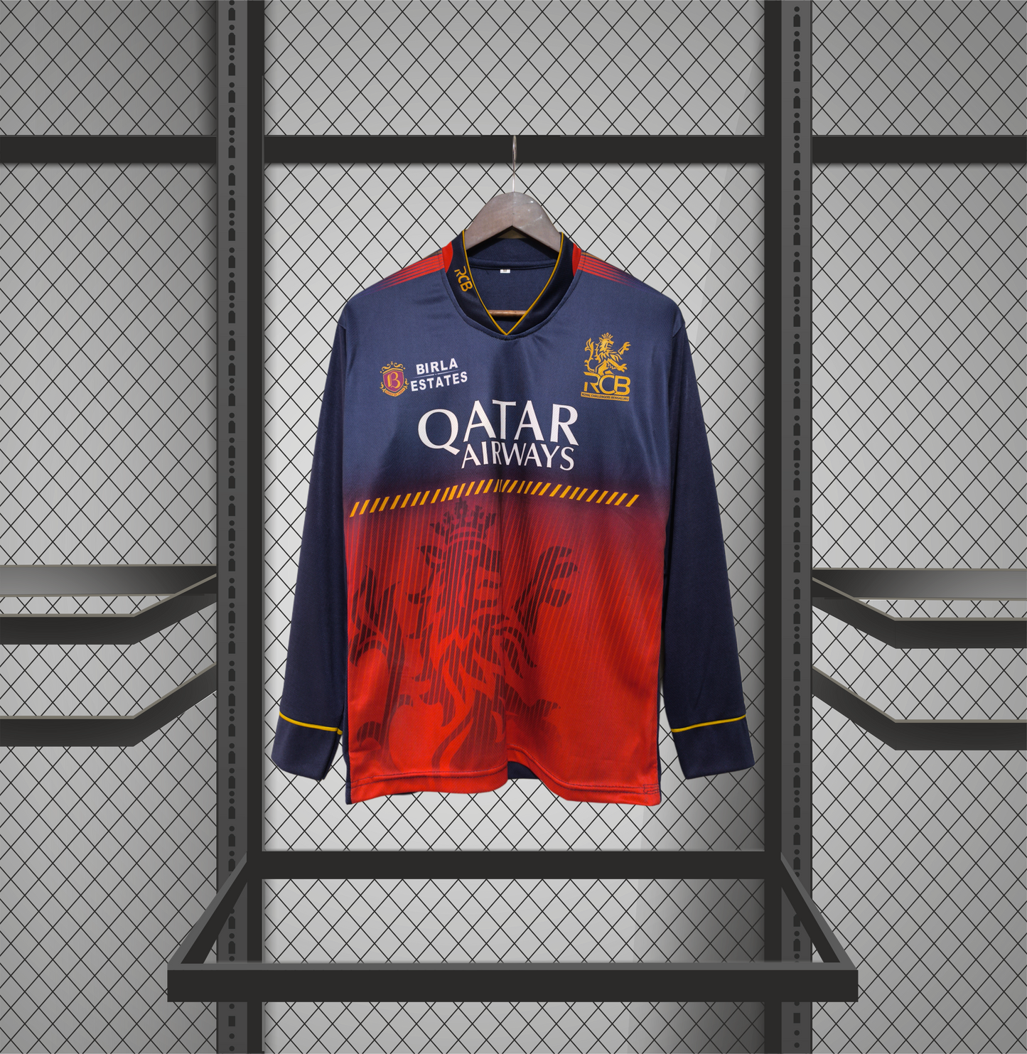 Customized RCB Full  Sleeve Jerseys