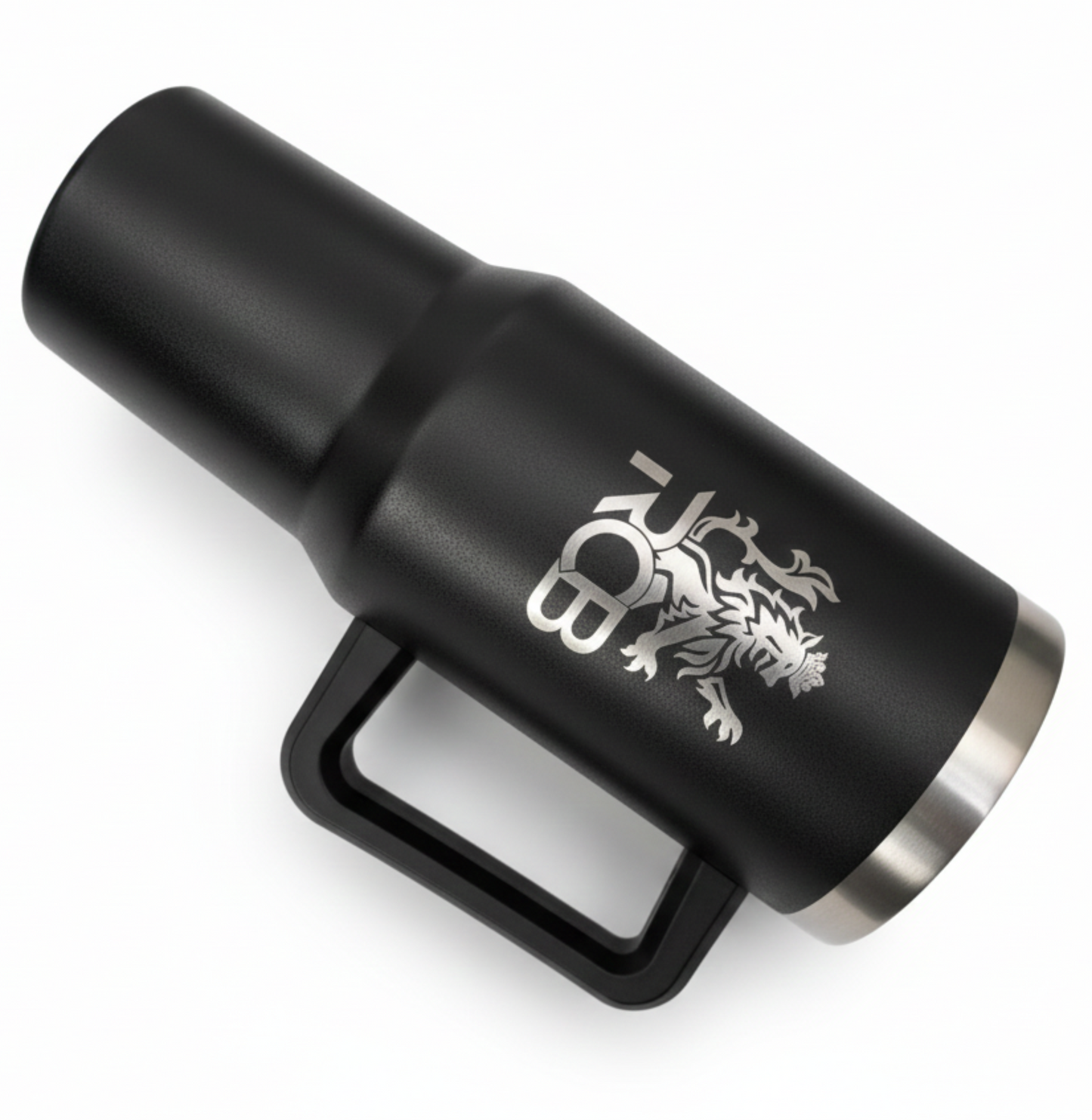 RCB Black Handled Insulated Tumbler