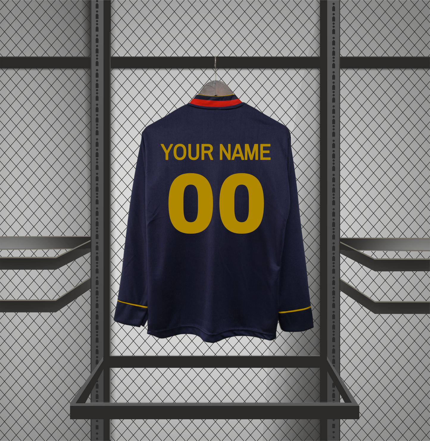 Customized RCB Full  Sleeve Jerseys