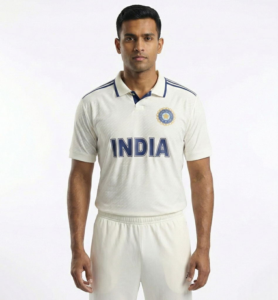 India Test Cricket Jersey – Official Style Inspired Design