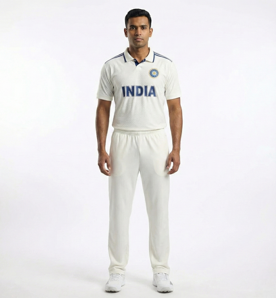 India Test Cricket Jersey – Official Style Inspired Design