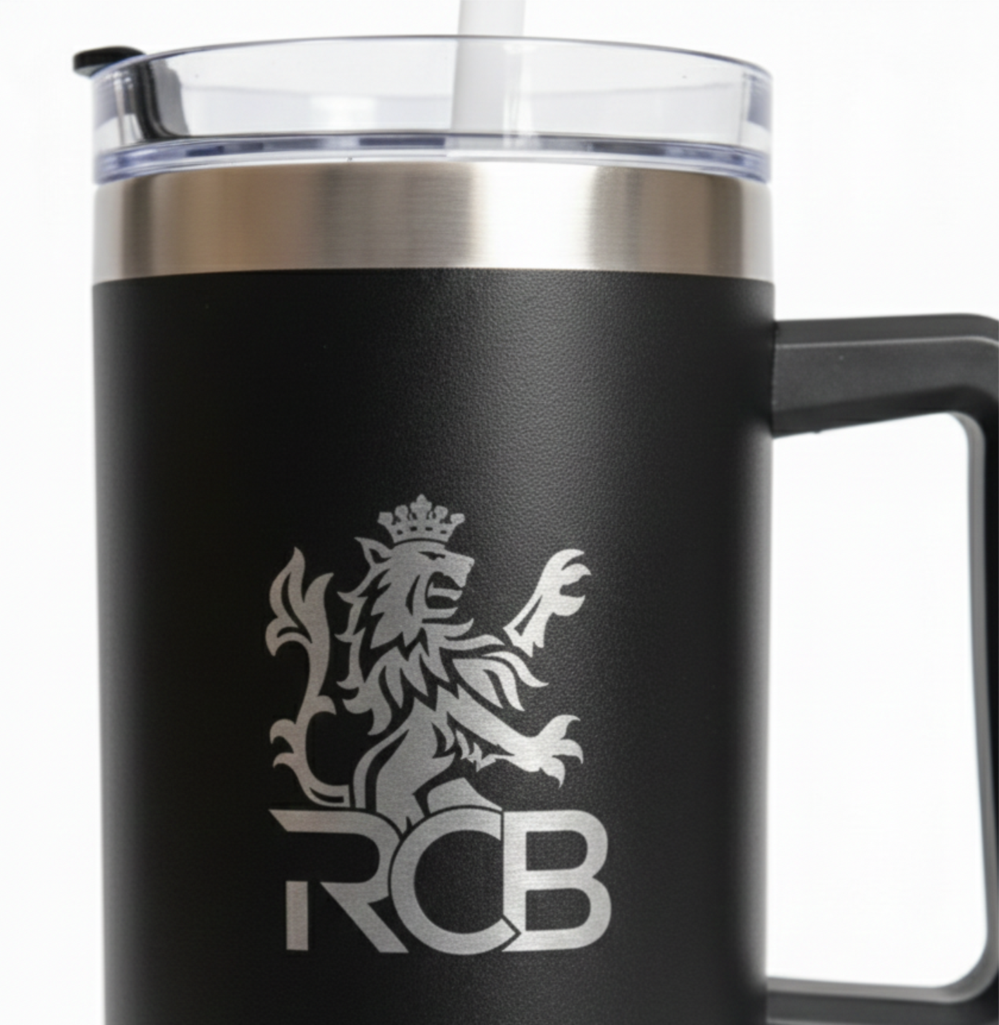 RCB Black Handled Insulated Tumbler