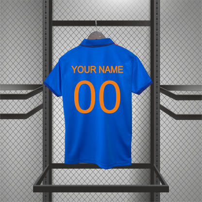Team India Customized Cricket Jersey Half Sleeve – 2025 Fan Edition