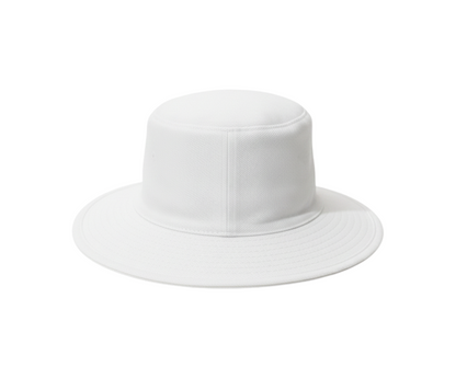 Classic white  Umpire Hat with Embroidered Emblem