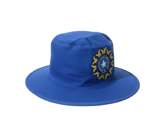 Classic Blue Umpire Hat with Embroidered Emblem