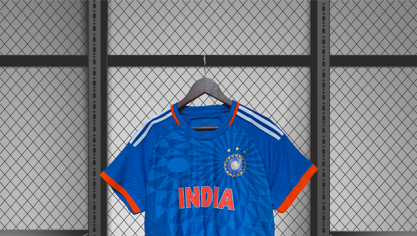 India blue colour Jersey 2023 plyer edition