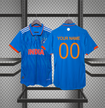 Personalized Indian Cricket Team New Worldcup Jersey 2023 - Player Edition