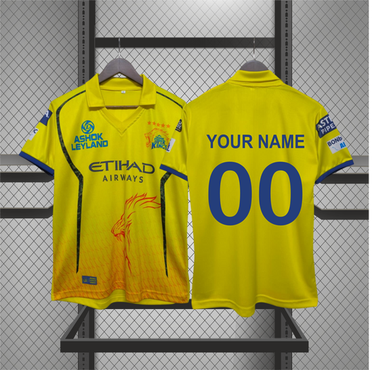 CSK 2026 Edition: Premium Customized Fan Jersey 2026...