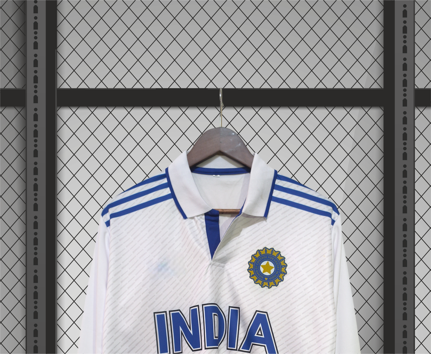 🇮🇳 Indian Cricket Team – Test Jersey (Customized & Signature Edition)