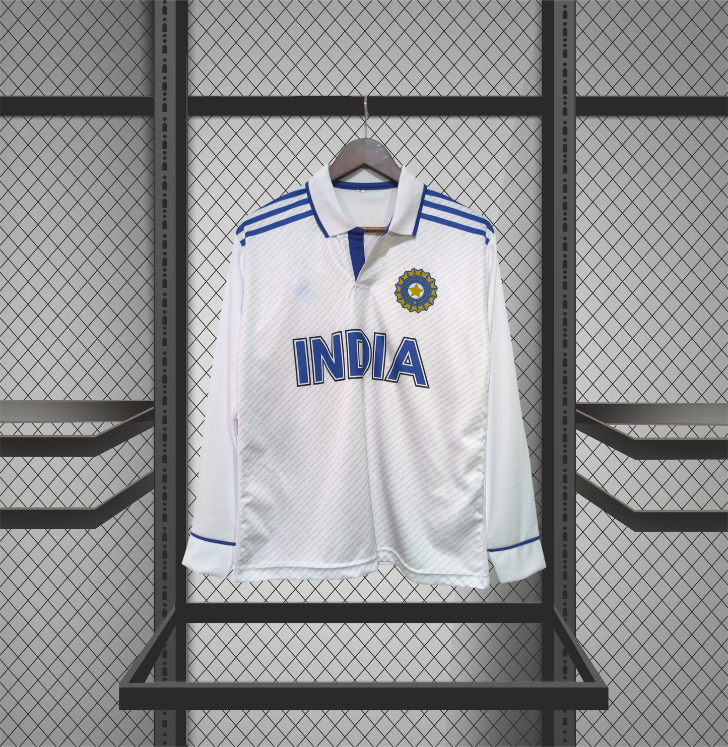 🇮🇳 Indian Cricket Team – Test Jersey (Customized & Signature Edition)