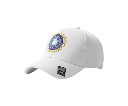 Official Style Team India White Cricket Sun Hat