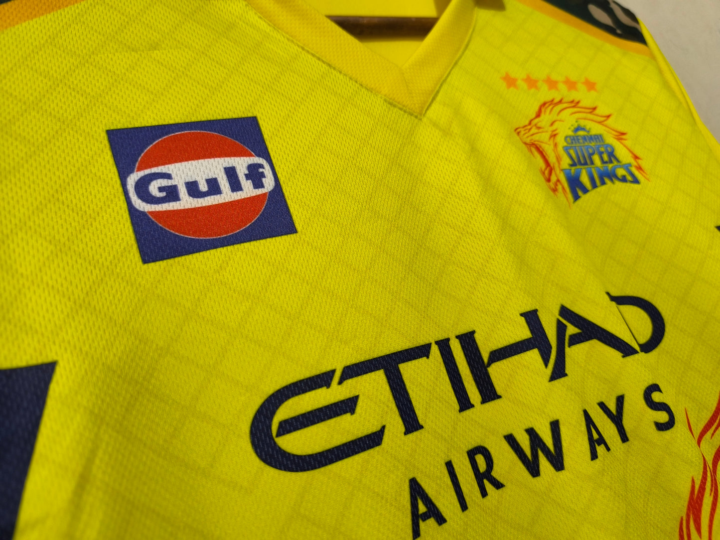 Customized CSK Jerseys Full Sleeve Fan Jersey