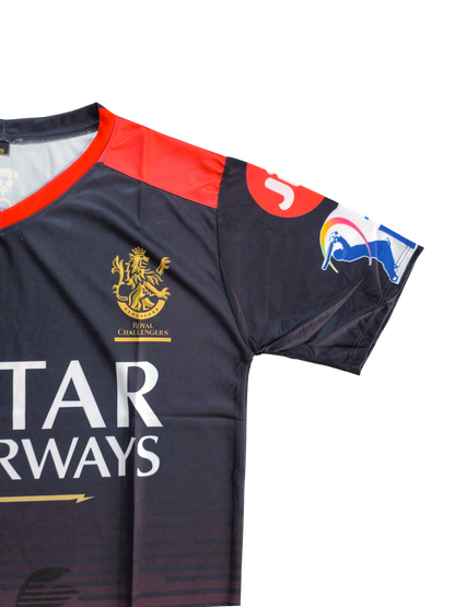 RCB 2023 Fan Edition Half Sleeve Jersey (Customized)