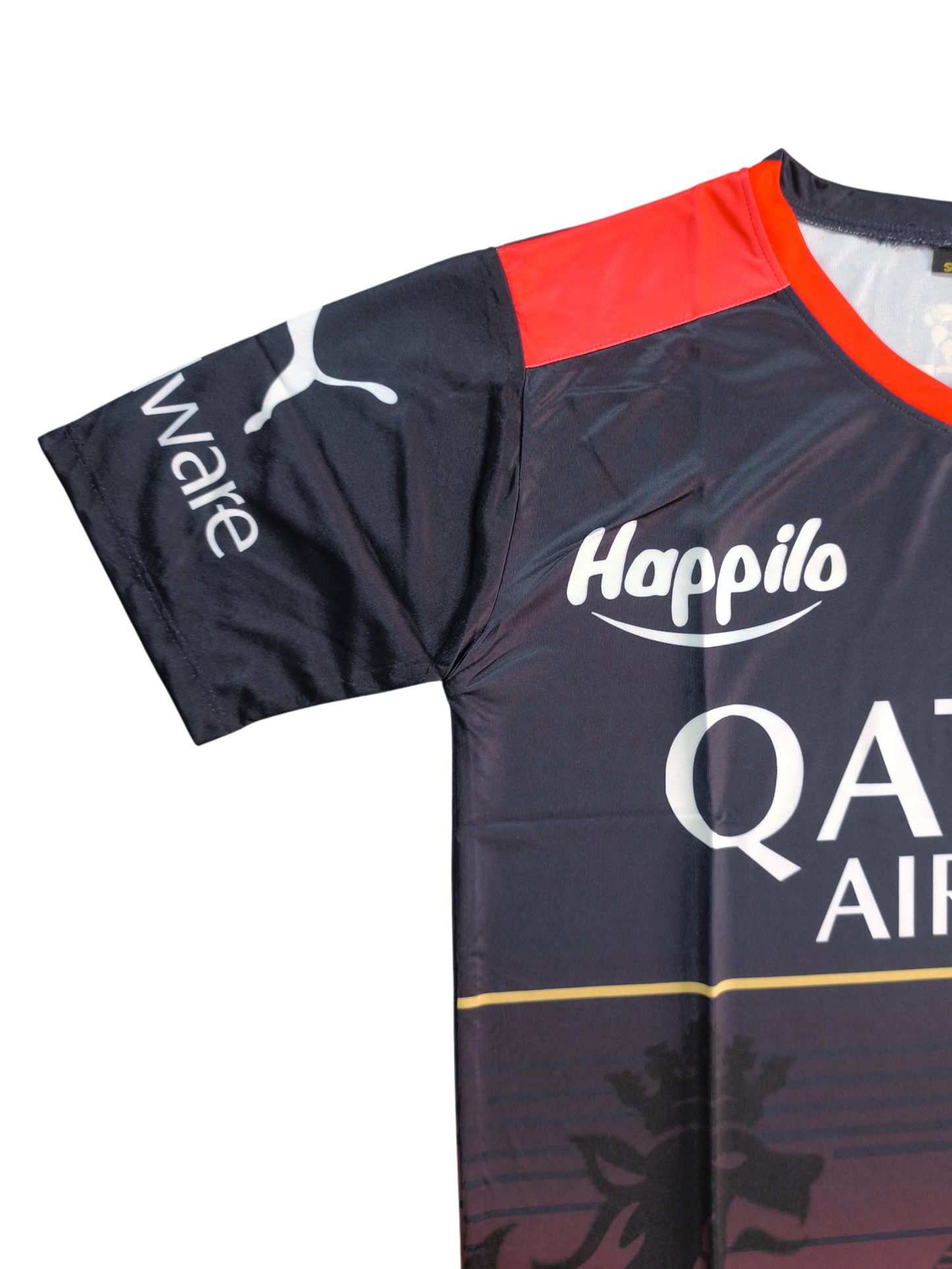 RCB 2023 Fan Edition Half Sleeve Jersey (Customized)