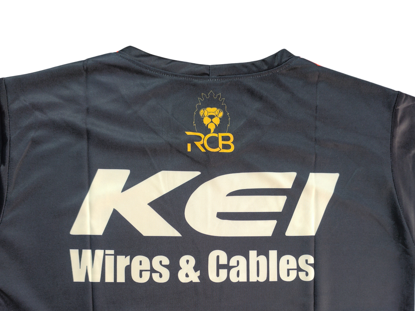 RCB 2023 Fan Edition Half Sleeve Jersey (Customized)