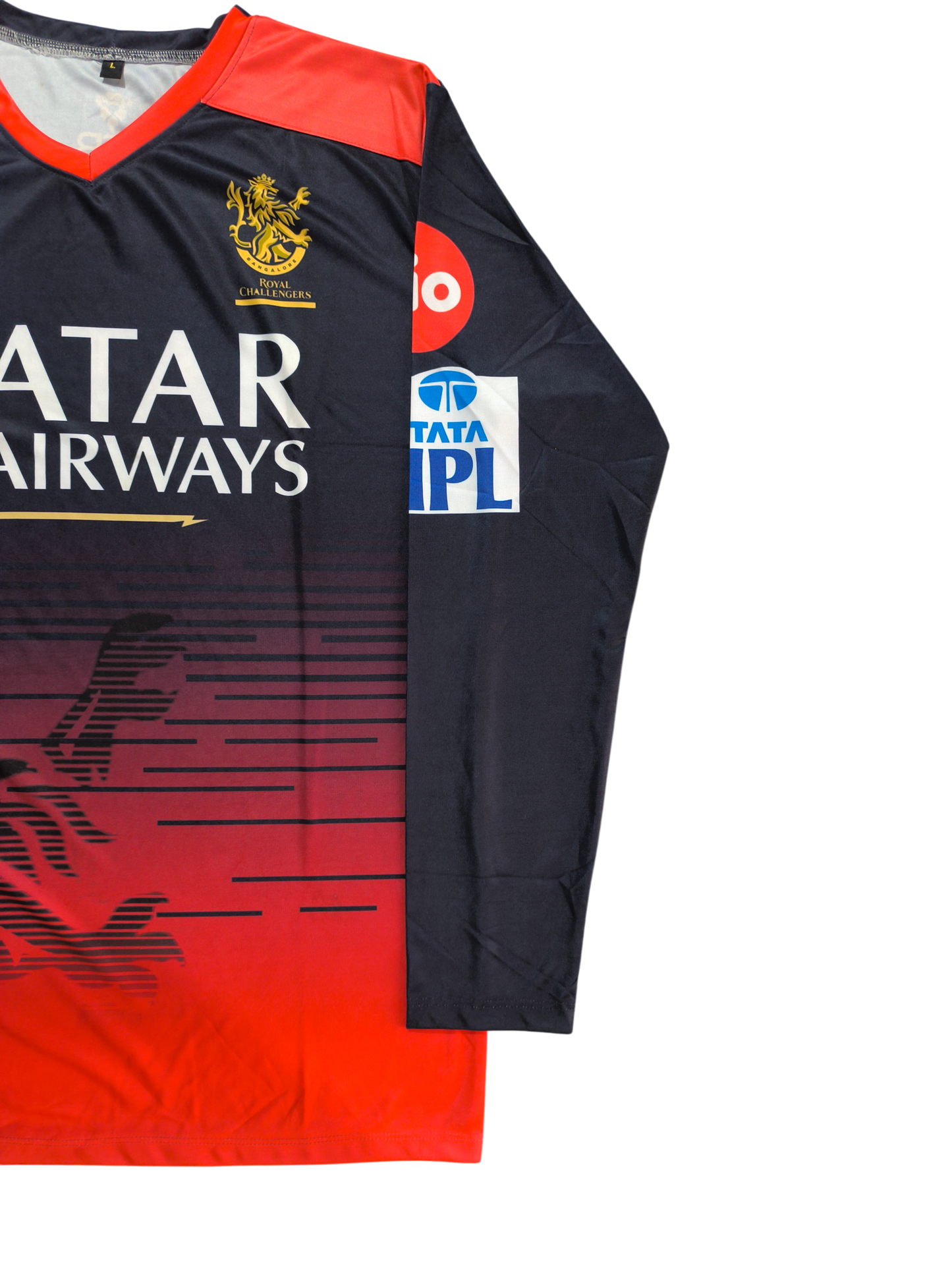 RCB 2023 Fan Edition Jersey (Full Sleeve Custom)