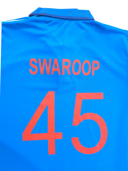 Team India Customized Cricket Jersey Half Sleeve – 2025 Fan Edition