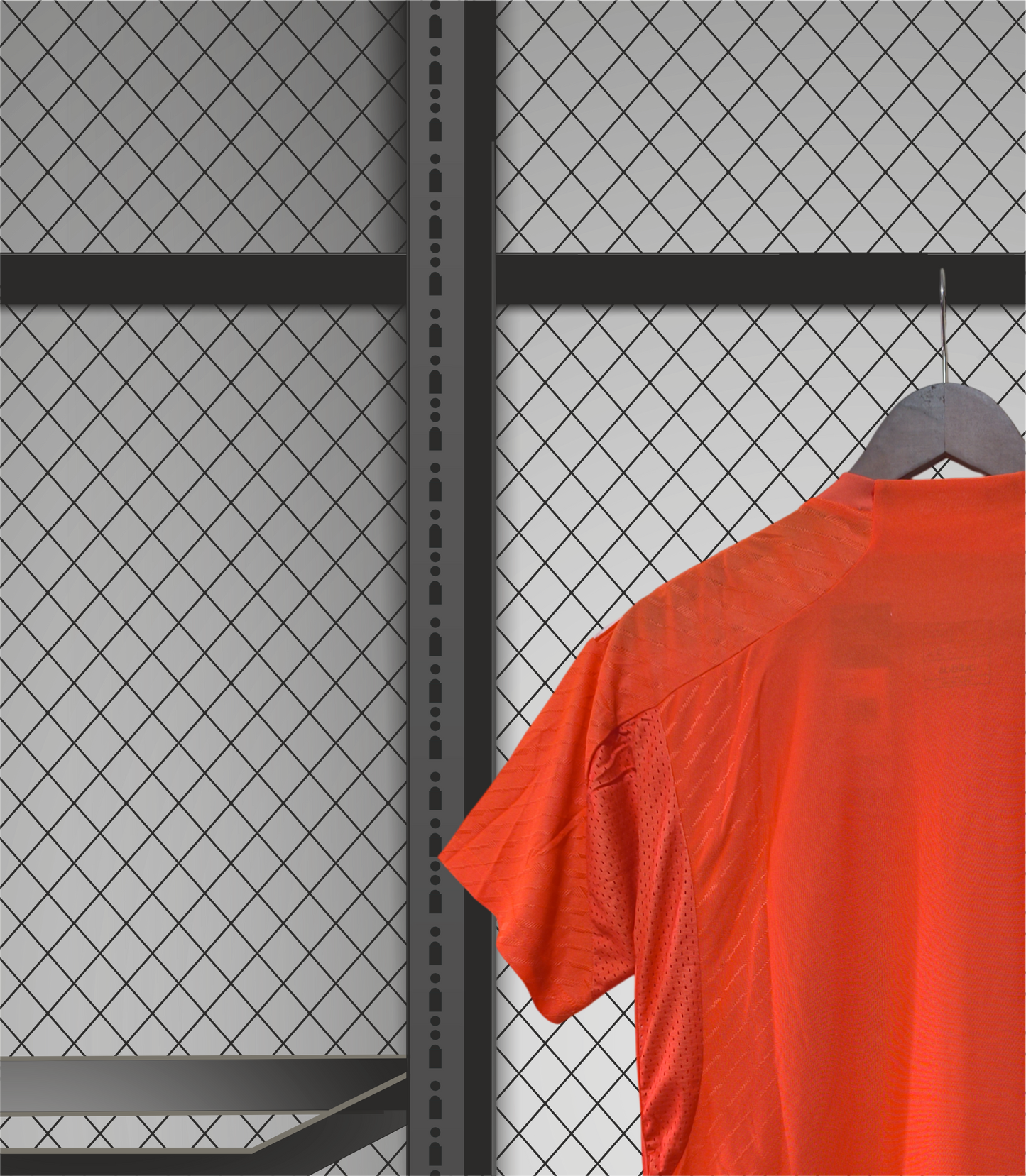 Orange Color Practice Jersey Player Edition