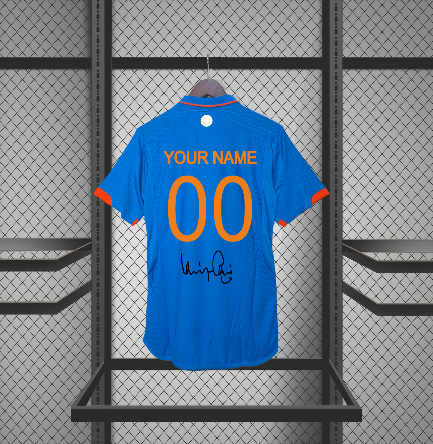Indian ODI Customized &amp; Signature Edition Jersey