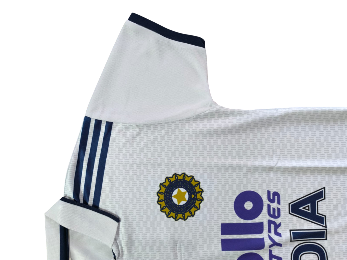 India Test Cricket Half Sleeve Jersey – Premium Supporters Edition