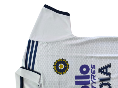 India Test Cricket Half Sleeve Jersey – Premium Supporters Edition