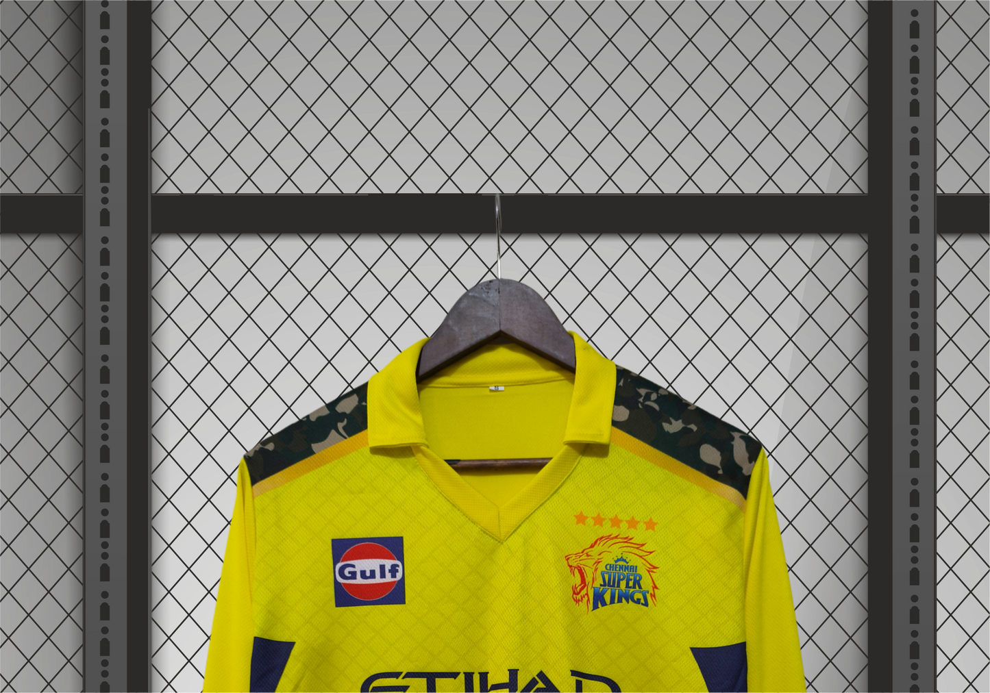 Customized CSK Jerseys Full Sleeve Fan Jersey