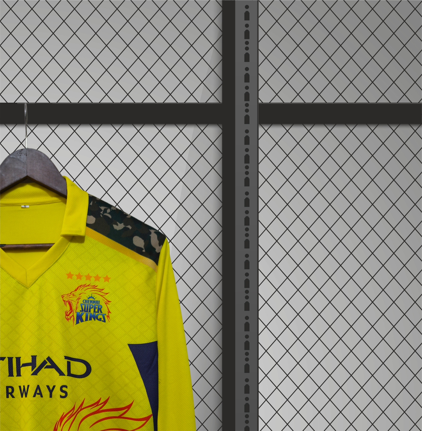 CSK Jerseys Half Sleeve And  Full Sleeve Fan Jersey