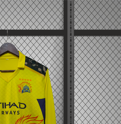 CSK Jerseys Half Sleeve And  Full Sleeve Fan Jersey
