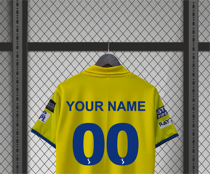 Customized CSK Jerseys Half Sleeve Fan Jersey