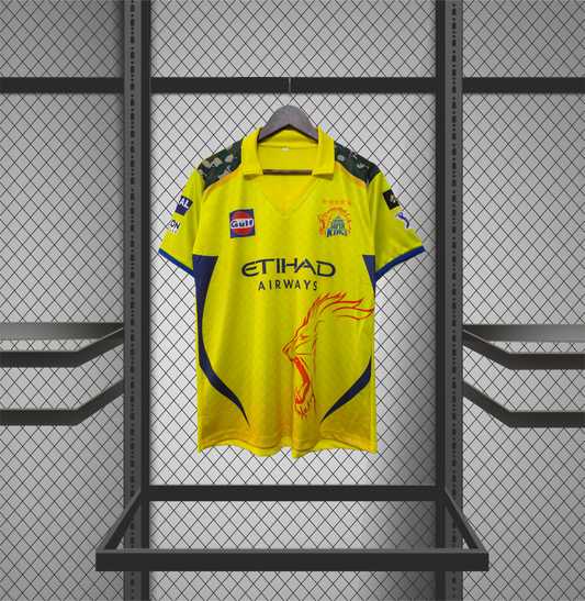 CSK Jerseys Half Sleeve And  Full Sleeve Fan Jersey