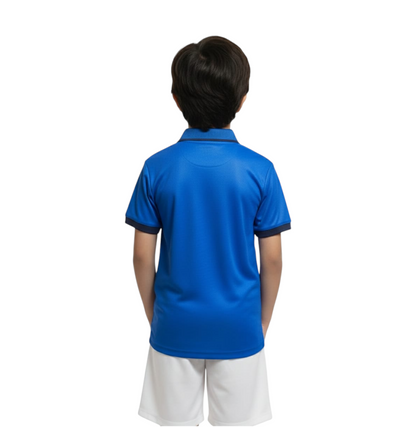 Kids Team India Cricket Jersey – Custom Name &amp; Number