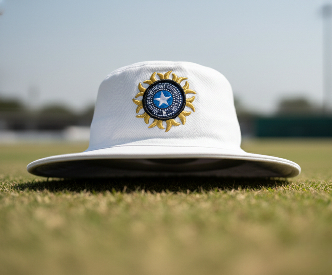 Custom Personalized Indian Cricket Umpire Sun Hats