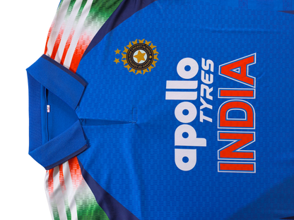 Team India Customized Cricket Jersey Half Sleeve – 2025 Fan Edition